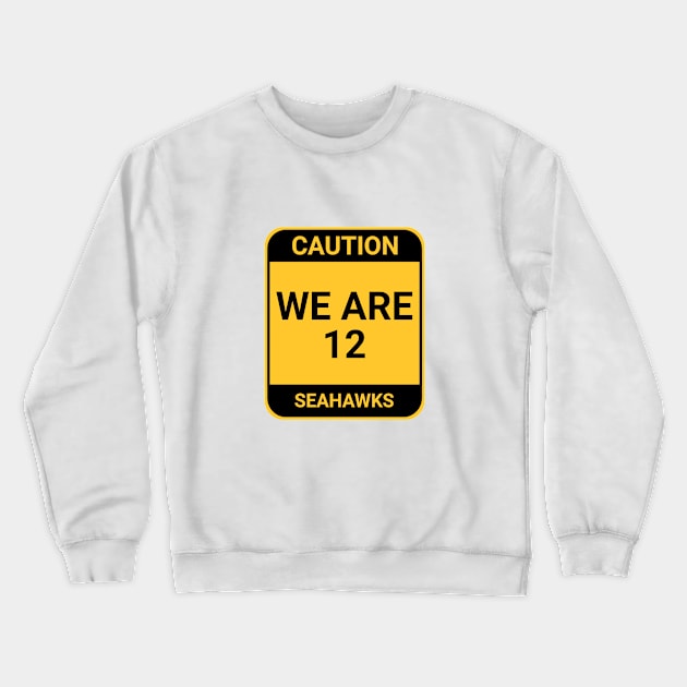 WE ARE 12 Crewneck Sweatshirt by BURN444